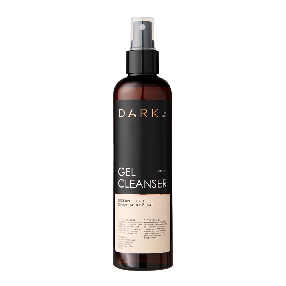 Жидкость Dark Gel Cleanser для снятия липкого слоя 250 мл (DCleanser250)