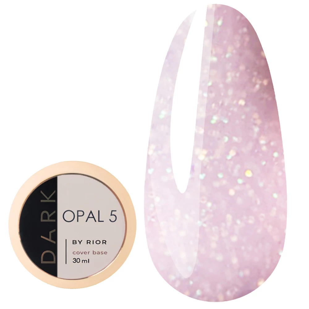 База Dark PRO Base Opal 5 розовая 30 мл (DOB530) - Фото №1