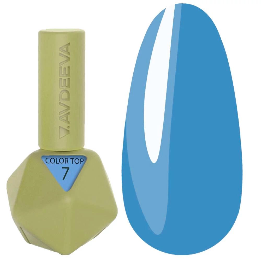 Топ Victoria Avdeeva COLOR TOP 07 глубокий голубой 12 мл (28002109)