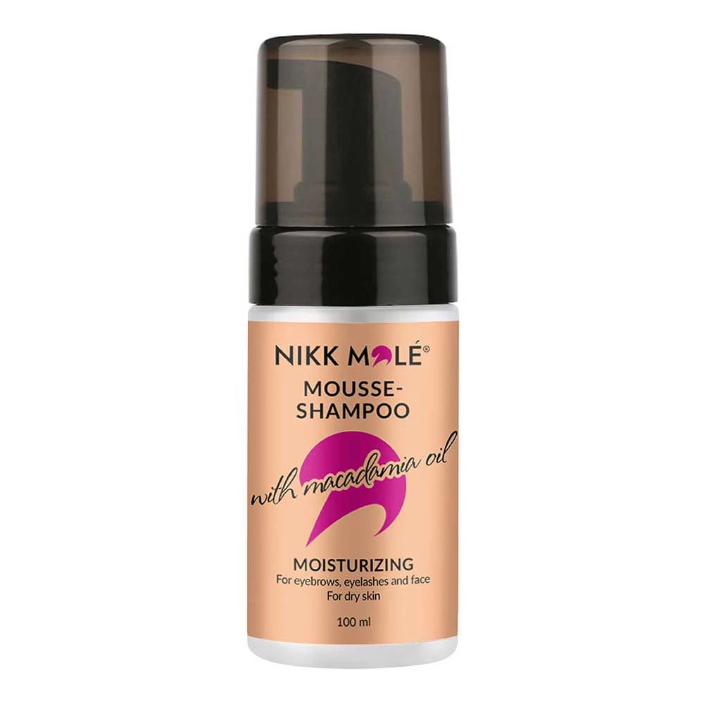 Мусс-шампунь NIKK MOLE с маслом макадамии 100 мл