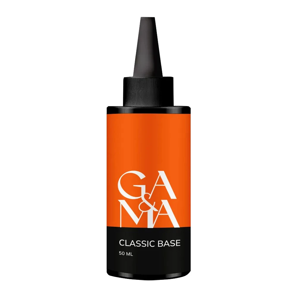 База для нігтів GA&MA Classic Base каучукова 50 мл (7701897) - Фото №1