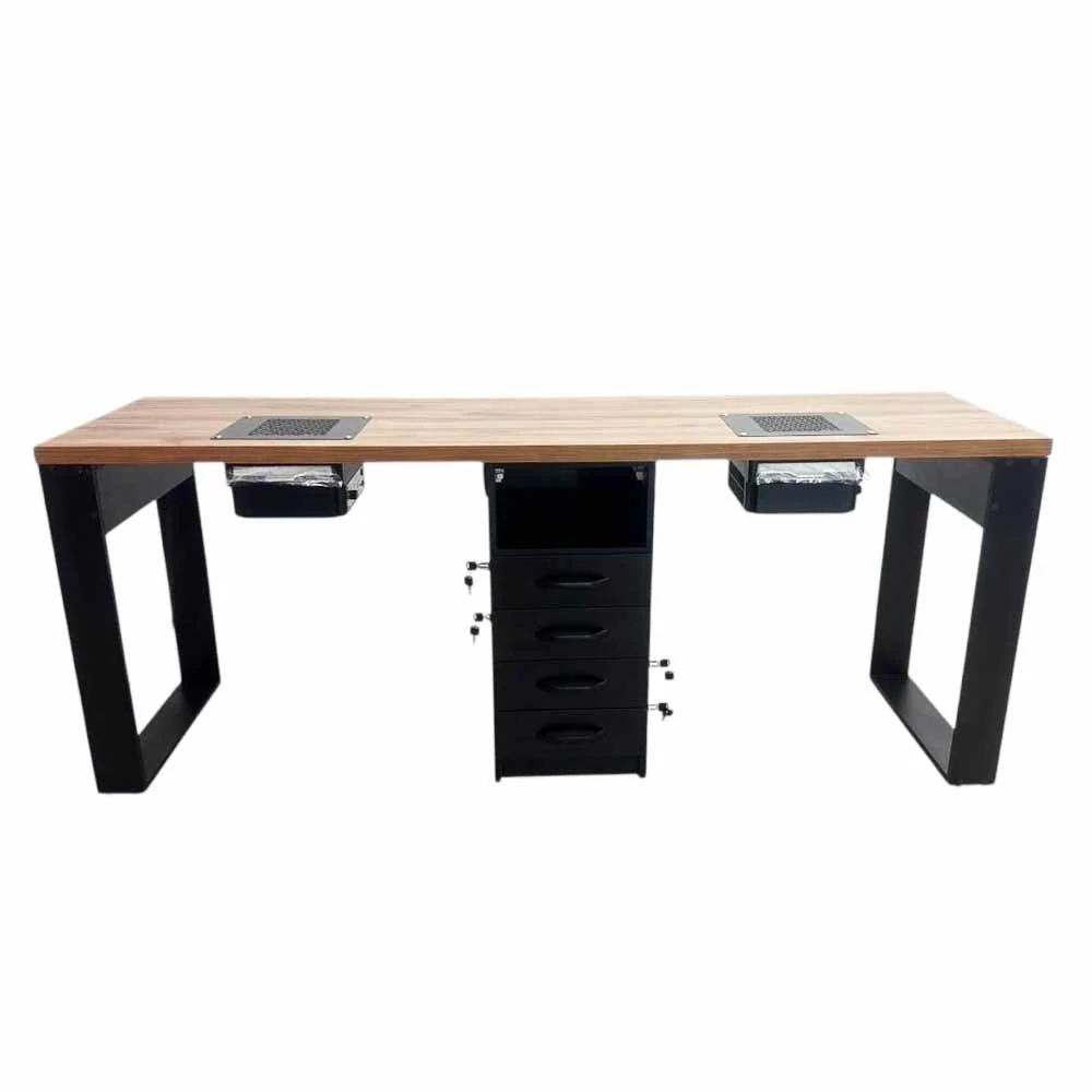 Маникюрный стол MARKWOOD SM-500-12 для двух мастеров - Фото №1