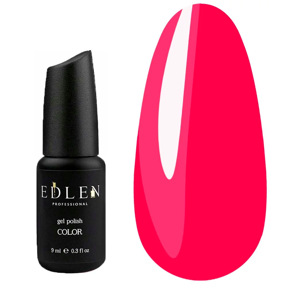 Гель-лак Edlen Color №012 ягодный розовый 9 мл (4000370124) - Фото №1