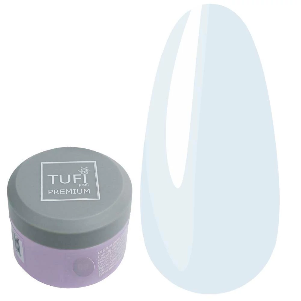 Гель для наращивания TUFI profi Builder Gel UV/LED 08 Milky 15ml (0324496) - Фото №1