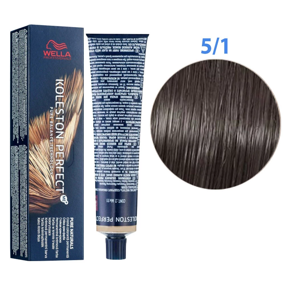 Краска для волос Wella Koleston Perfect ME+ № 5/1 шоколадное джелато (8005610657868)