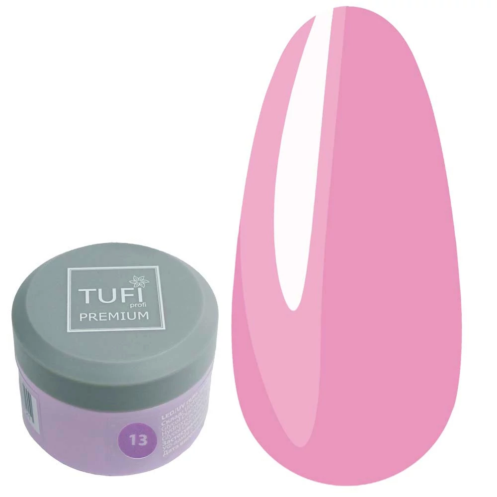 Гель для наращивания TUFI profi Builder Gel UV/LED 13 Marshmallow 15ml (0324501) - Фото №1