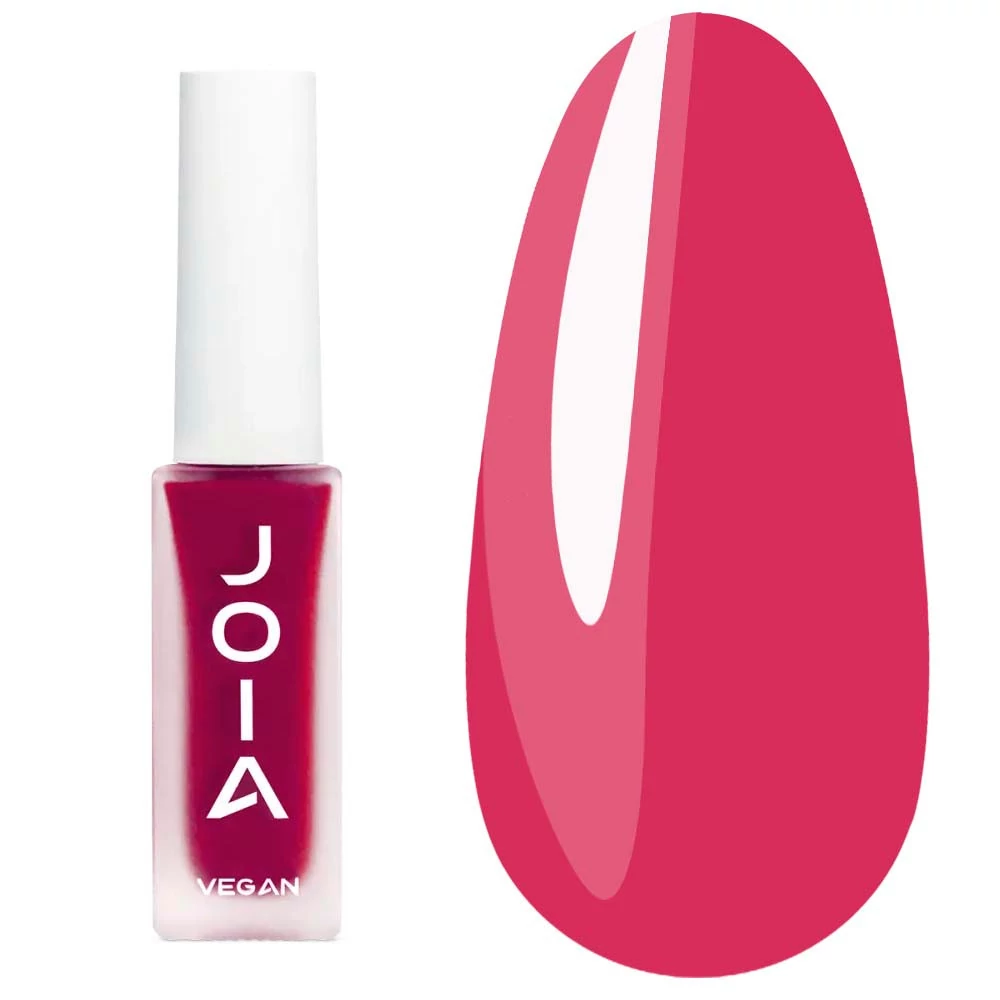 Лак для ногтей Nail care polish 4in1 JOIA vegan 09 малиновый 8 мл (102236) - Фото №1
