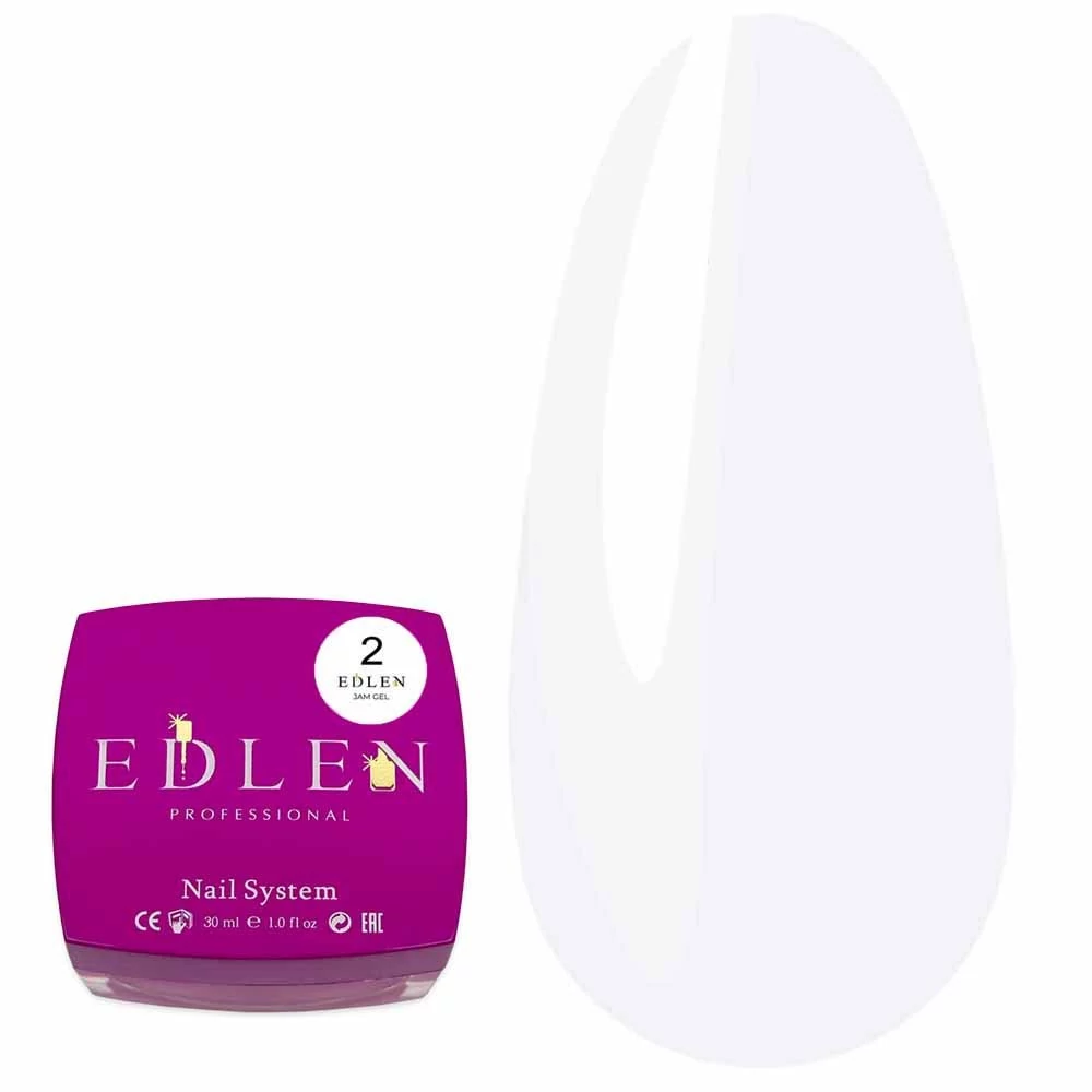Гель-желе Edlen Jam gel №2 молочный 30 мл (4000390246) - Фото №1