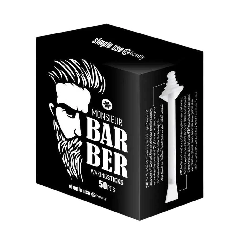 Палочки для депиляции лица Simple Use Monsieur Barber 50 шт (5200384200941)