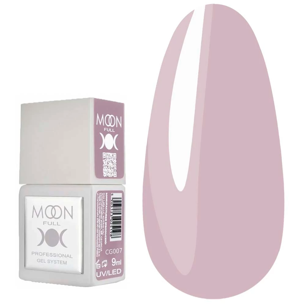 Гель-лак MOON FULL Color Gel Polish №CG007 бежевый темный 9 мл (5905123024627) - Фото №1