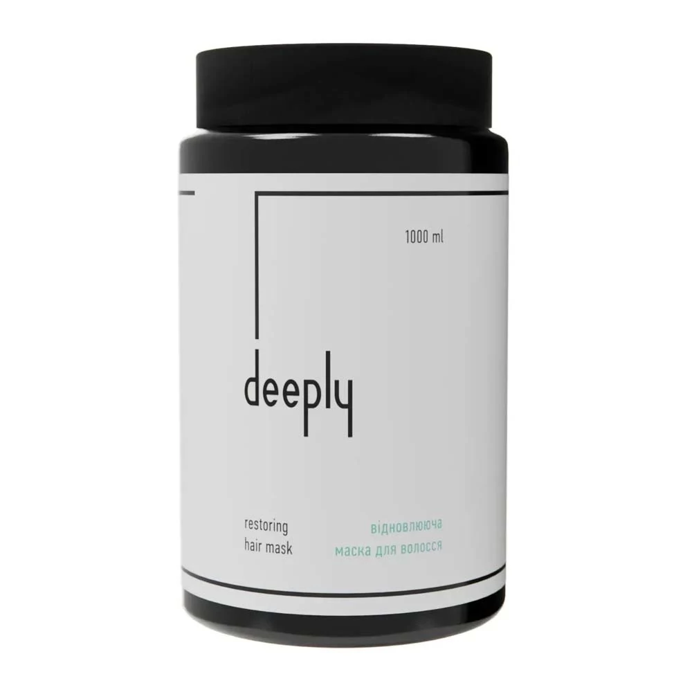 Восстанавливающая маска для волос deeply restoring hair mask, 1000 мл (DP0006-1000)