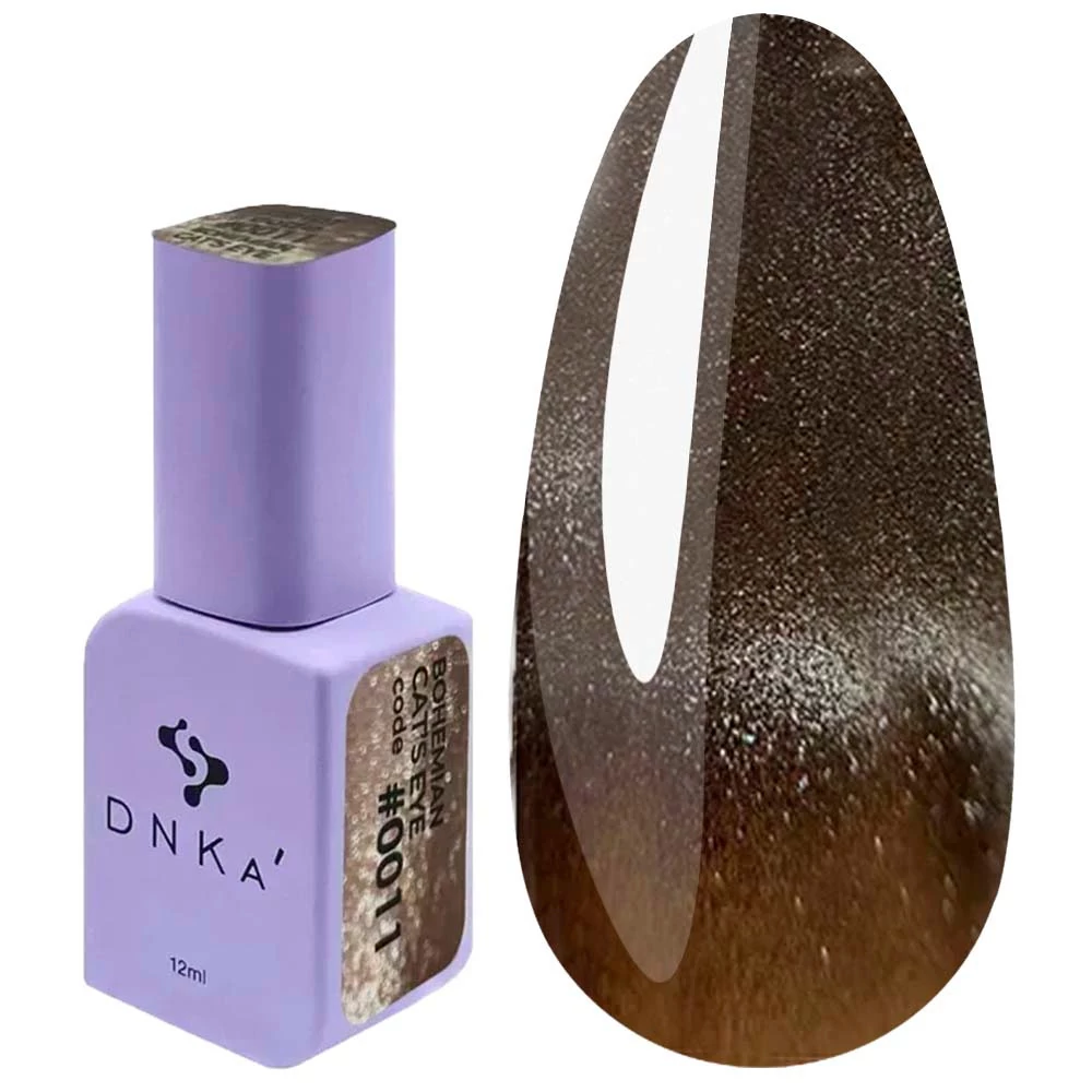 Гель-лак DNKa Bohemian Cat's Eye №0011 HEMA/ TPO Free 12 мл (FTCGP0011) - Фото №1