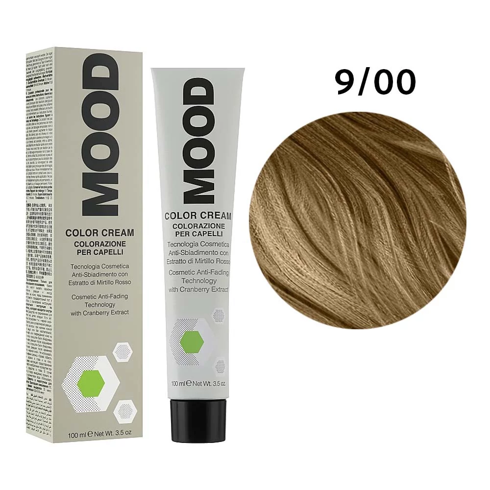 Крем-краска для волос с аммиаком 9/00 Mood Color, 100 мл (8053264518264)