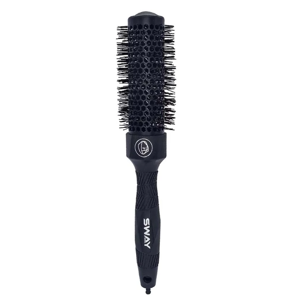Термобрашинг SWAY Eco Organic Black 34 мм (130 111 BLK) - Фото №1