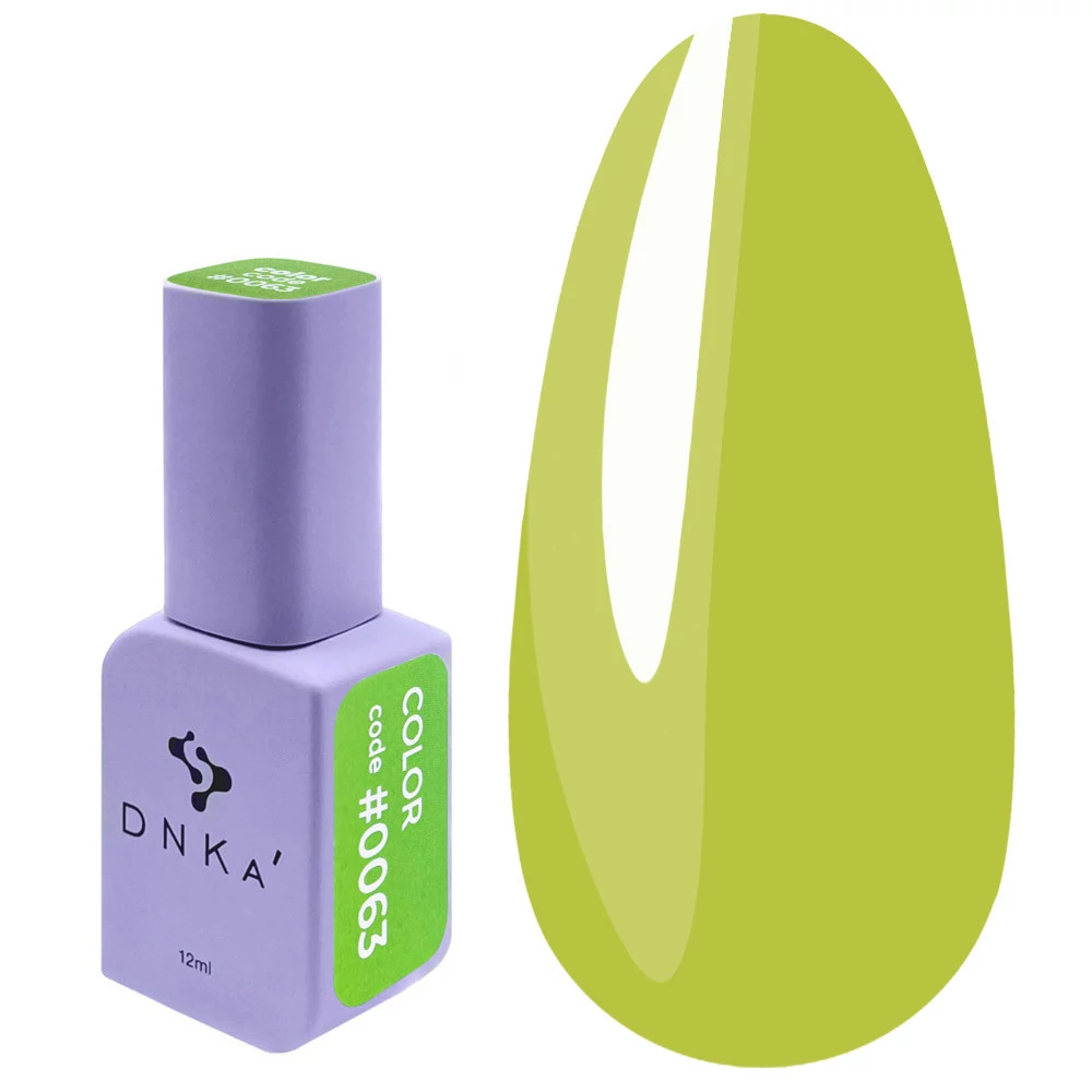 Гель-лак DNKa №063 NEW FORMULA оливковый 12 мл (FTGPDC0063) - Фото №1