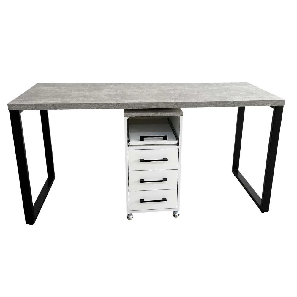 Маникюрный стол MARKWOOD SM-Loft-17 для двух мастеров - Фото №1