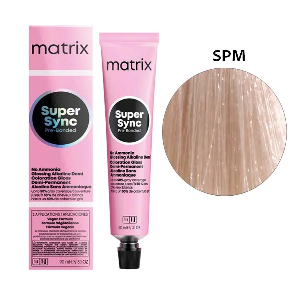 Тонер для волос MATRIX  Супер Синк Пре-Бондед без содержания аммиака SPM 90 мл (3474637236854)