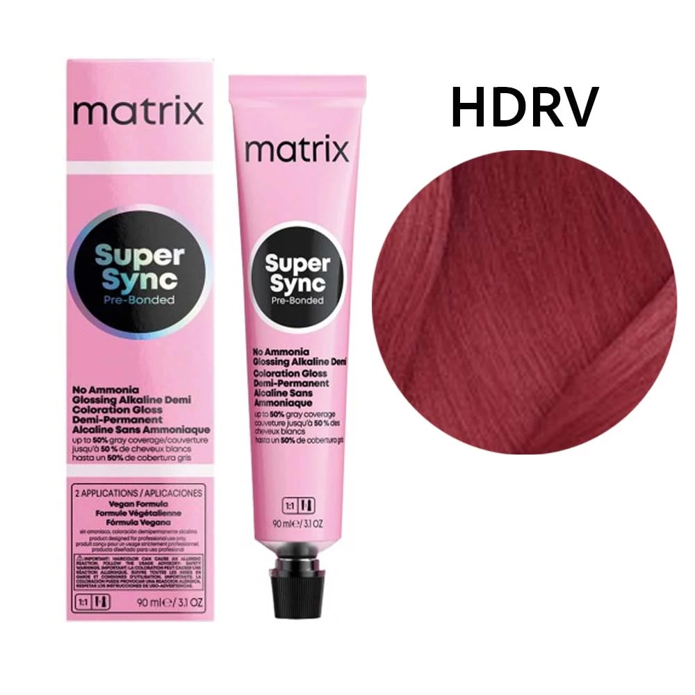 Тонер для волосся MATRIX Супер Сінк Пре-Бондед без вмісту аміаку HDRV 90 мл (3474637236915)