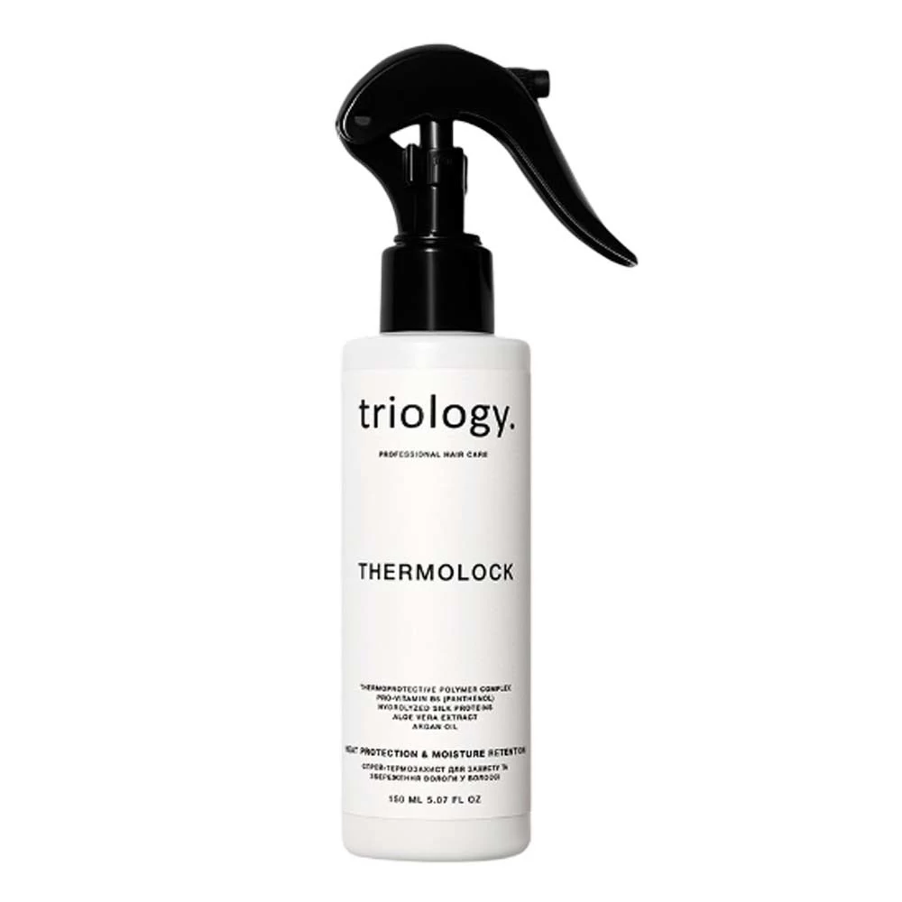 Спрей Triology Thermolock Heat Protection Spray для захисту та збереження вологи у волоссі 150 мл (2385) - Фото №1