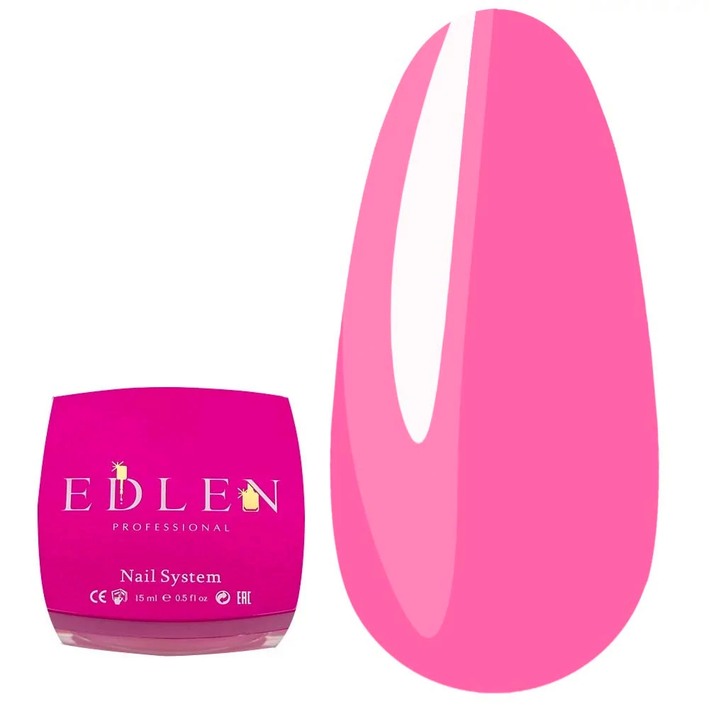 Гель для наращивания Edlen Builder gel Little bows  №85 нежно-розовый 15 мл (4000365289)