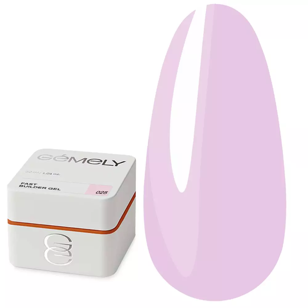 Гель для наращивания GEMELY Fast Builder Gel №025 розовый 30 мл (7704463) - Фото №1