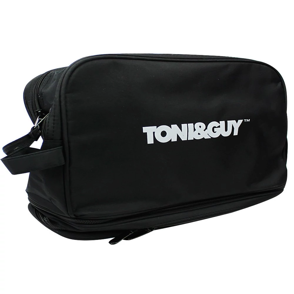 Сумка TONI&GUY для мастера черная с петелькой и двойным дном - Фото №1