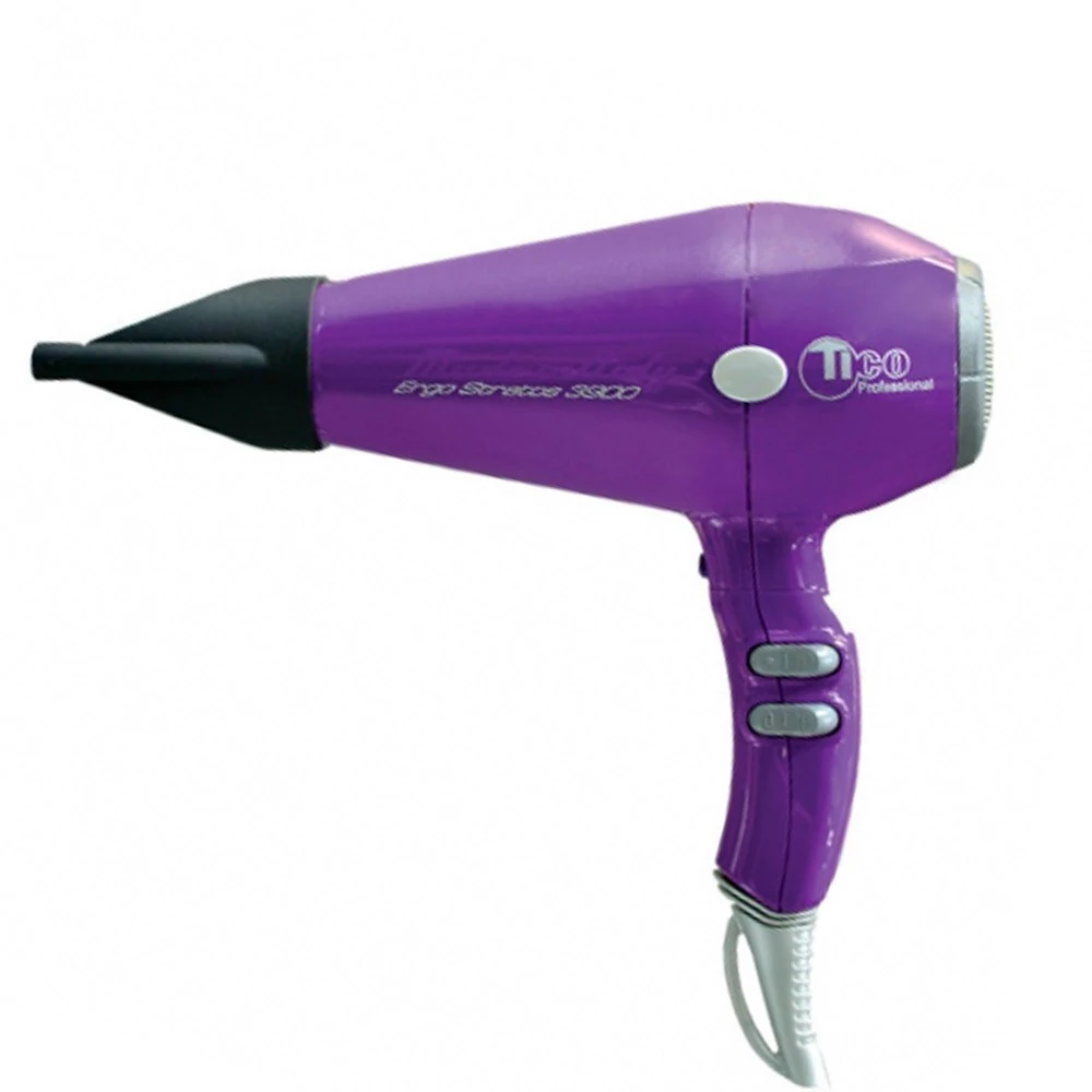 Фен для волос TICO Ergo Stratos 3900, 2000W фиолетовый (арт.100003V)