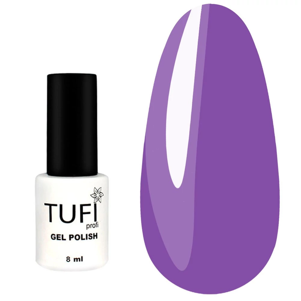 Гель-лак TUFI Profi №107 - фиолетовый, 8 мл