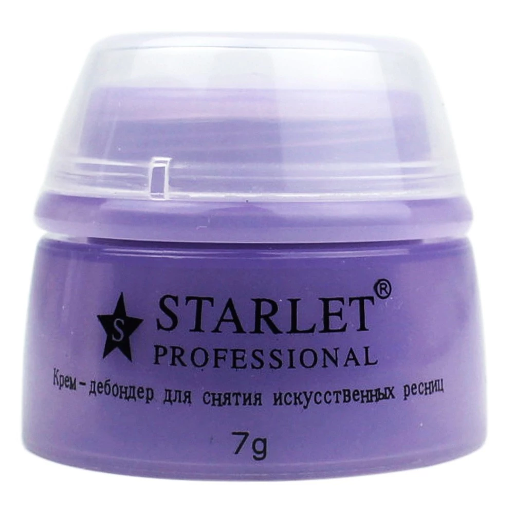 SALE Дебондер STARLET для снятия нарощенных ресниц кремовый 7 гр