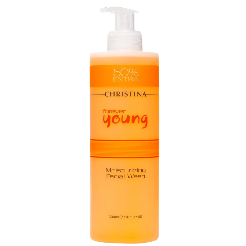 Forever Young Moisturizing Facial Wash, pH 7,8-8,8, Увлажняющее моющее средство для лица, 300 мл