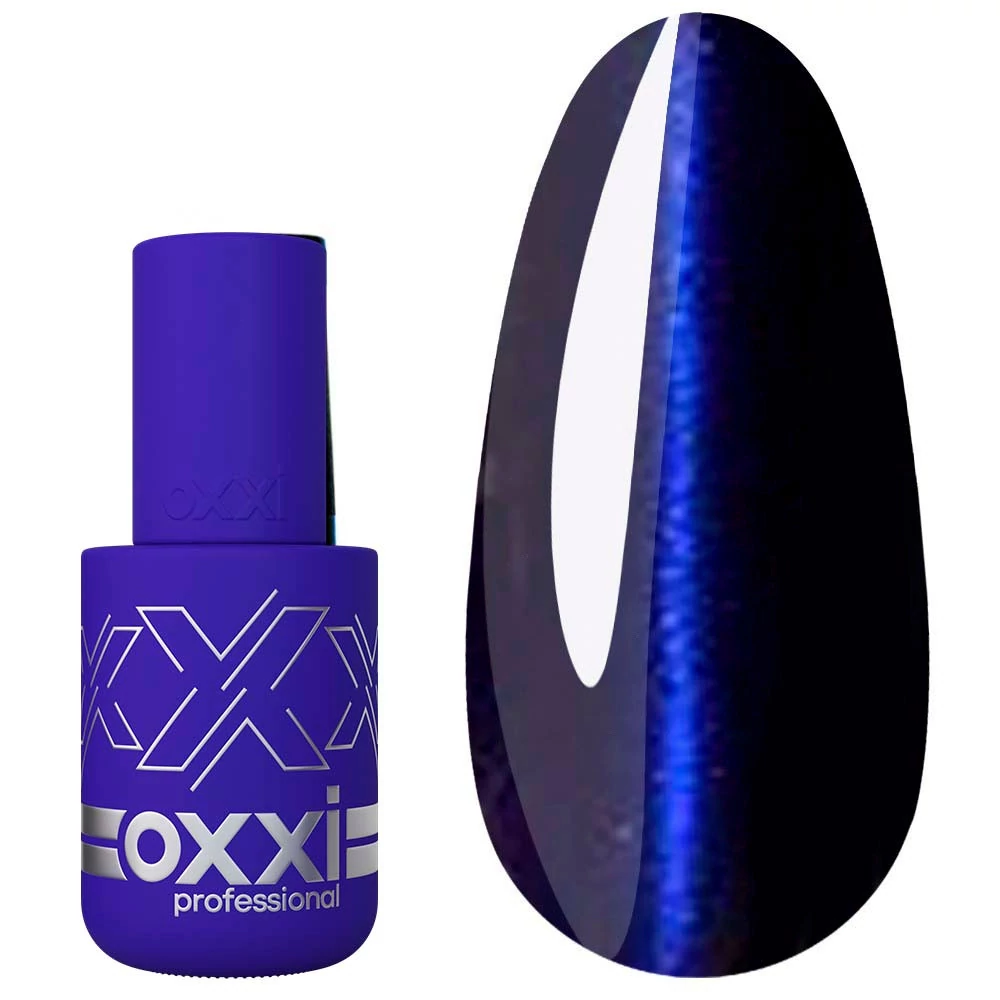 Гель-лак OXXI Cat Eye № 88 темно-васильковый 10 мл (000000604) - Фото №1