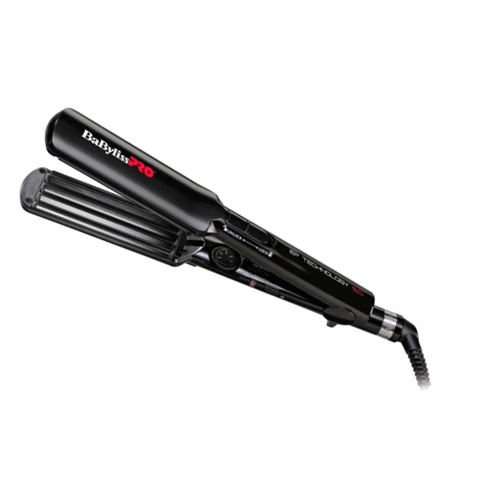 Плойка гофре BABYLISS Pro Ep Technology  Crimper 38 мм черный (3030050091625) - Фото №1