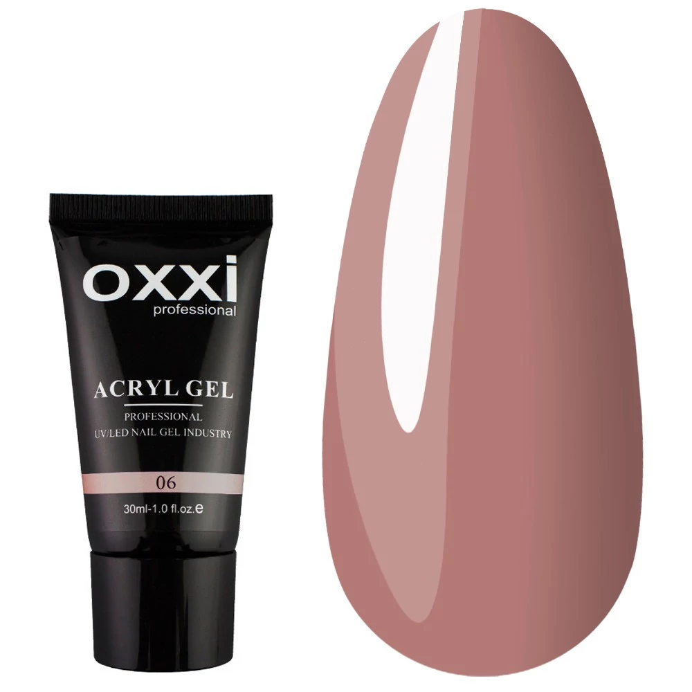 Полигель OXXI Acryl Gel №6 бежевый 30 мл (000000476)