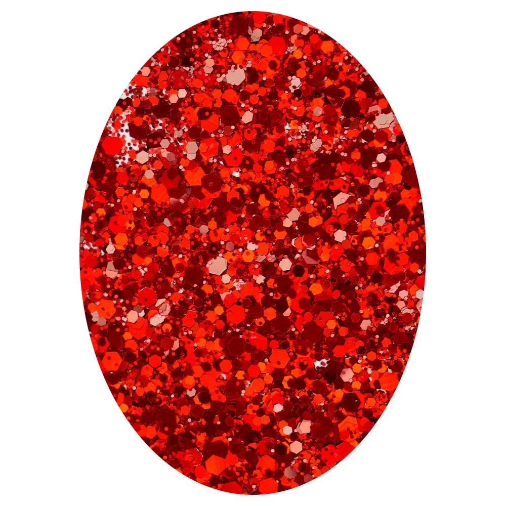 Декор для ногтей в баночке NAILS WORLD микс 013  бриллиант