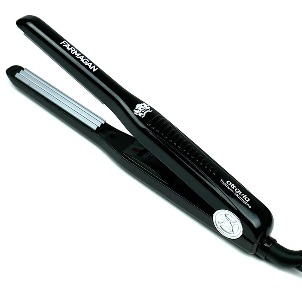 FARMAGAN Гофре Attiva Crimper Titanium Tourmaline черный (10000)