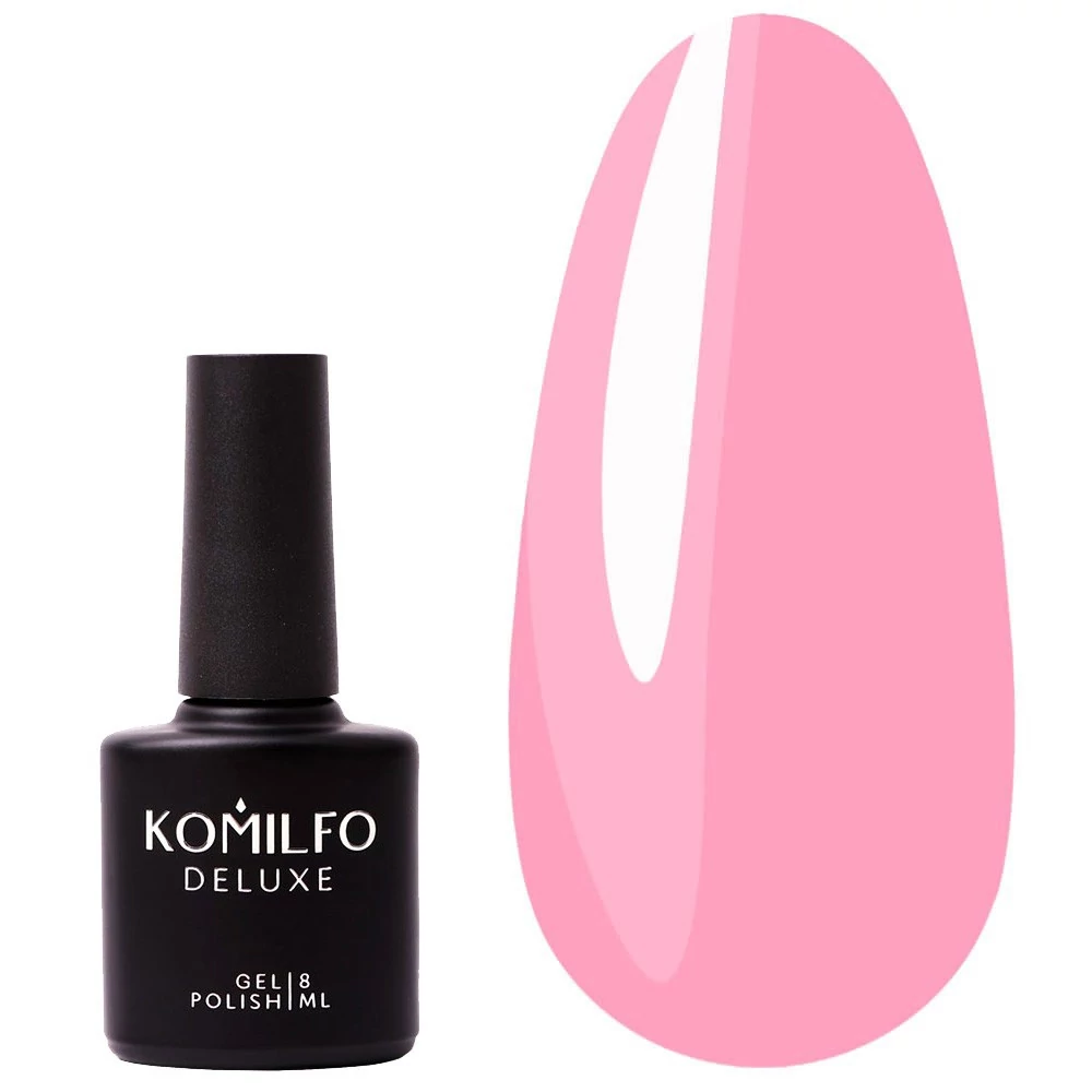 Гель-лак KOMILFO Deluxe Series №D023 розовая гвоздика 8 мл (111023) - Фото №1