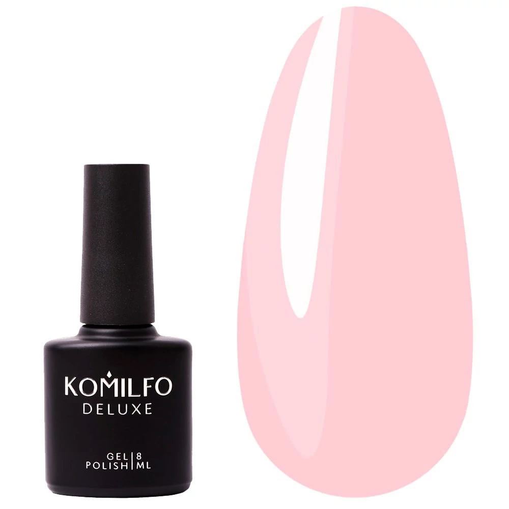 Гель-лак KOMILFO Deluxe Series №D027 лилово-розовый 8 мл (111027) - Фото №1