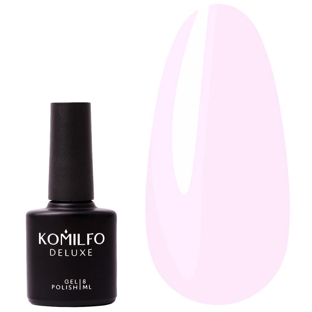 Гель-лак KOMILFO Deluxe Series №D033  лилово-розовый 8 мл (111033) - Фото №1