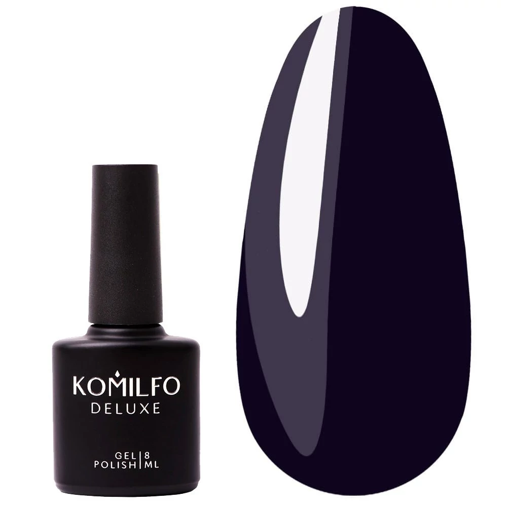 Гель-лак KOMILFO Deluxe Series №D297 черничный 8 мл (111297)