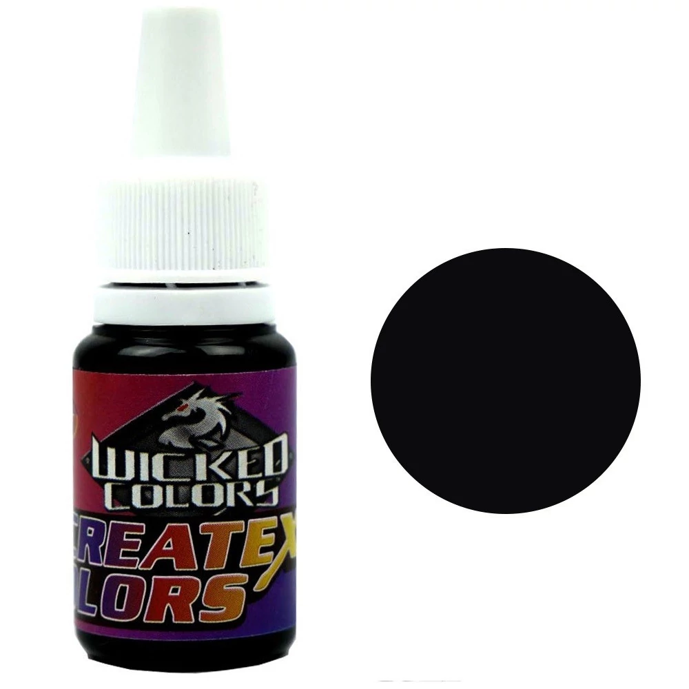 Краска Createx Color для аэрографии - jet black,10 мл (W031)