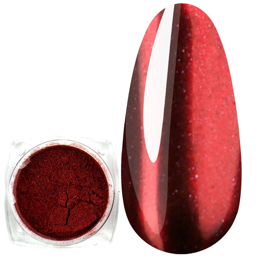 Зеркальная пудра Metallic Red (8GG-181)