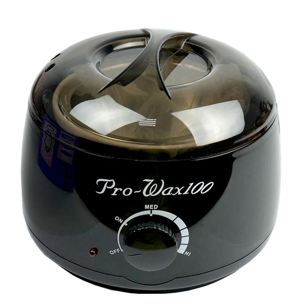 Воскоплав баночный Pro Wax 100 - черный, 400 мл - Фото №1