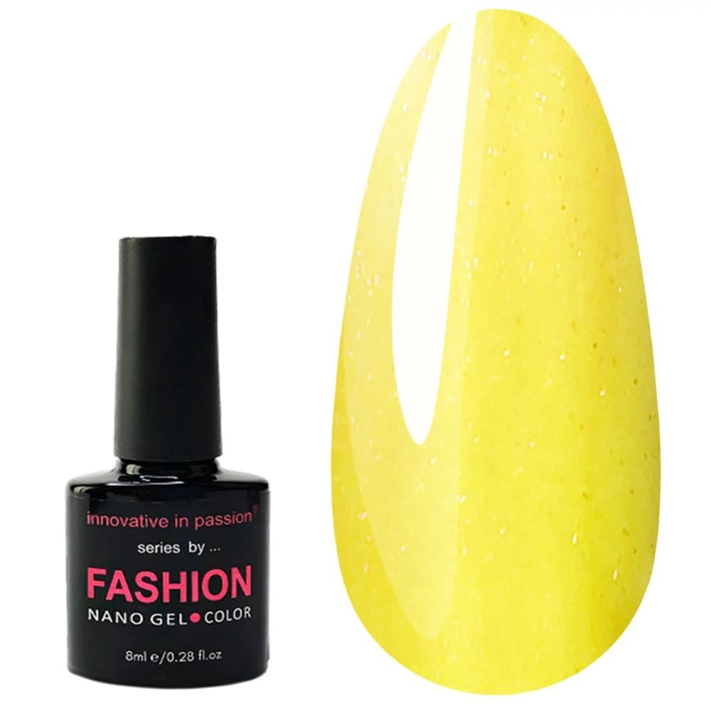 Гель-лак INNOVATIVE IN PASSION Fashion №248 жовтий з мікроблиском 8 мл (5901248240515)