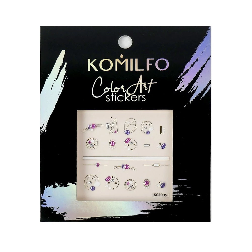 Komilfo Color Art Sticker №KCA005 - Фото №1