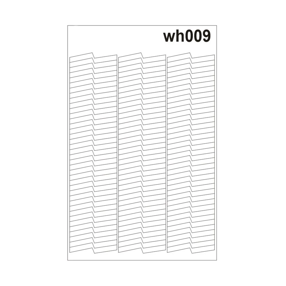 Смайл трафареты для френча WH-009