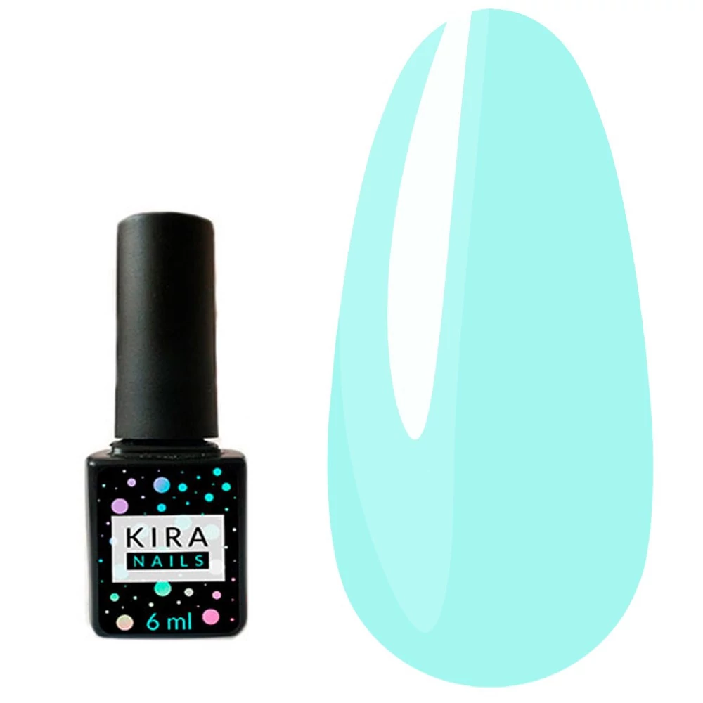 Гель-лак Kira Nails №130 нежно-голубой 6 мл (963130)
