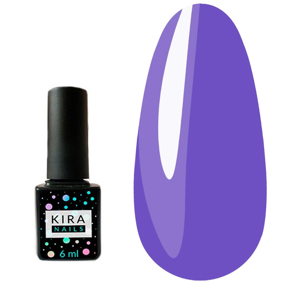 Гель-лак Kira Nails №135 светлый фиолетовый 6 мл (963135)
