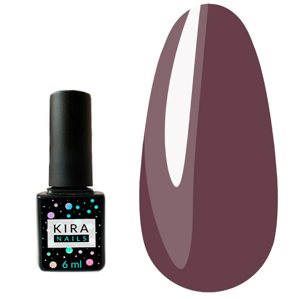 Гель-лак Kira Nails №150 пыльно-бордовый 6 мл (963150)