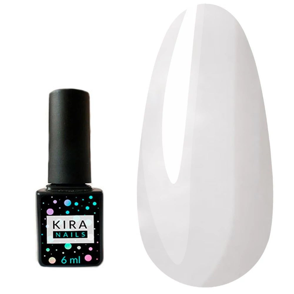 Гель-лак KIRA Nails Vitrage №V17 витражный-молочный 6 мл (456217)