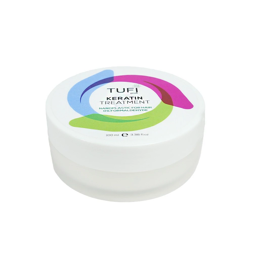 Кератин TUFI Profi Nanoplastic For Hair 0% formaldehyde - нанопластика (не для блонда), 100 мл - Фото №1